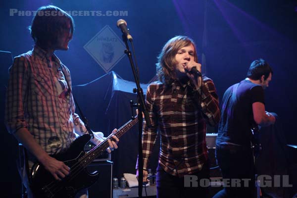 CAGE THE ELEPHANT - 2008-03-20 - PARIS - Trabendo - Matthew Ray Shultz - Donald Bradley Shultz Jr. - Daniel Tichenor